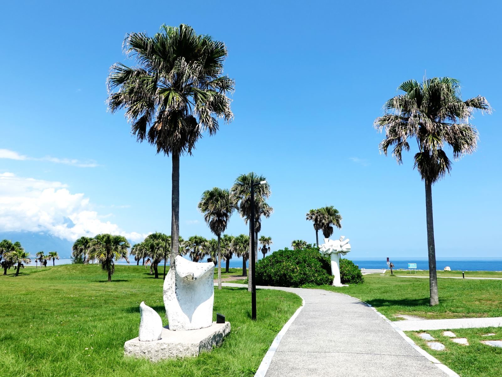 七星潭海天一色美景