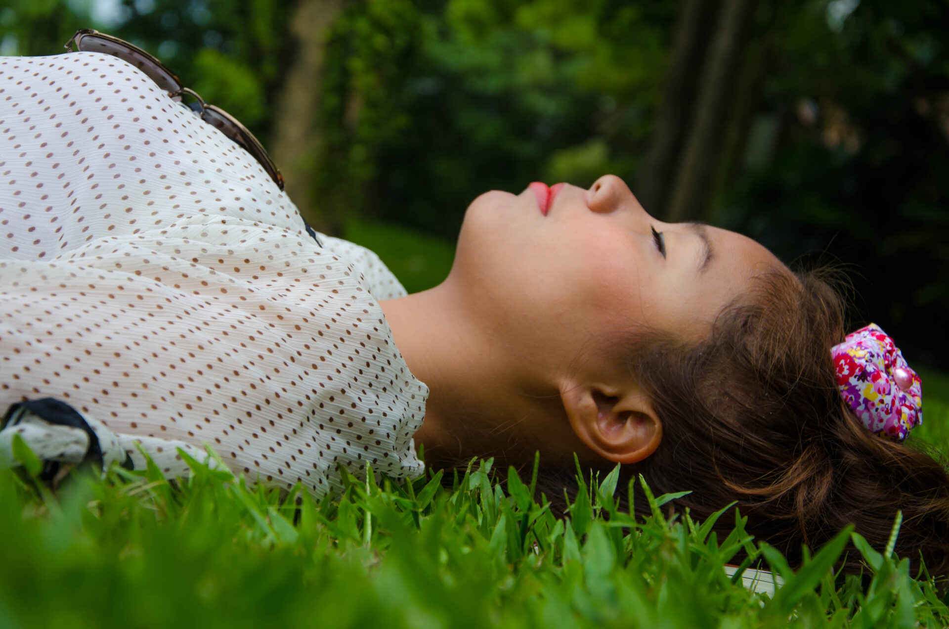 山林中的秋冬靜謐