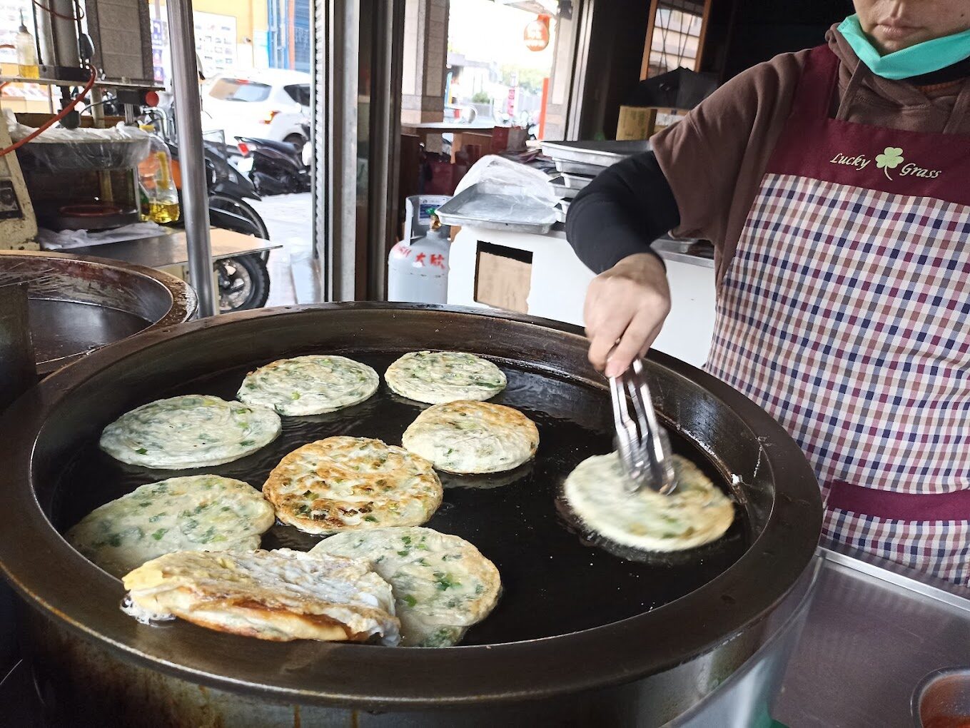 羅東夜市蔥油餅哪家好吃