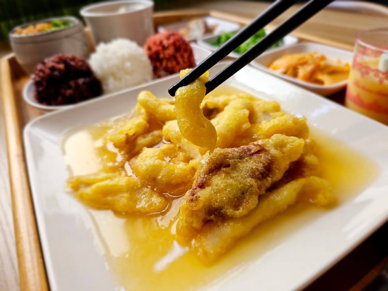 圖/幸福味風味套餐-橙汁中卷