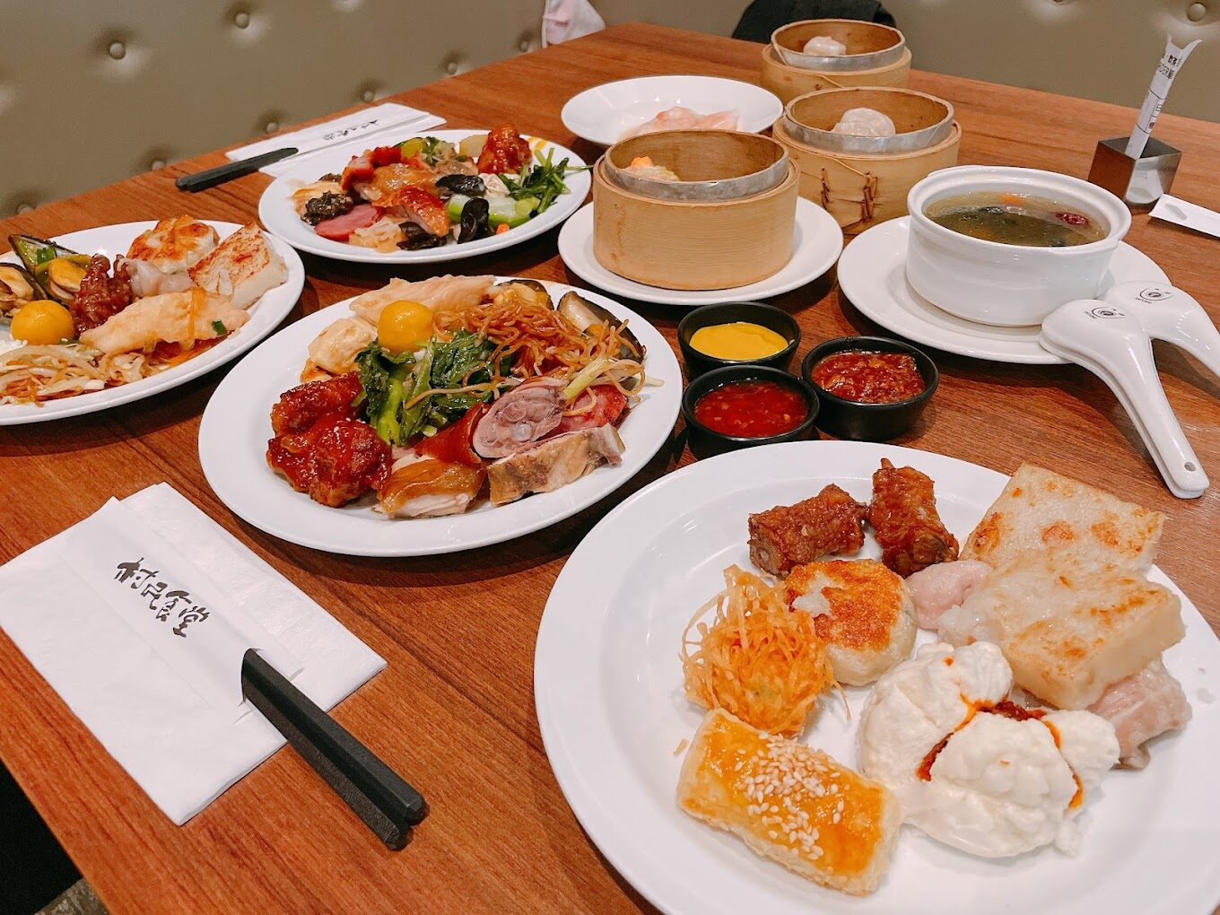 士林官邸港式點心推薦：村民食堂廚窗港點 士林官邸店的菜單