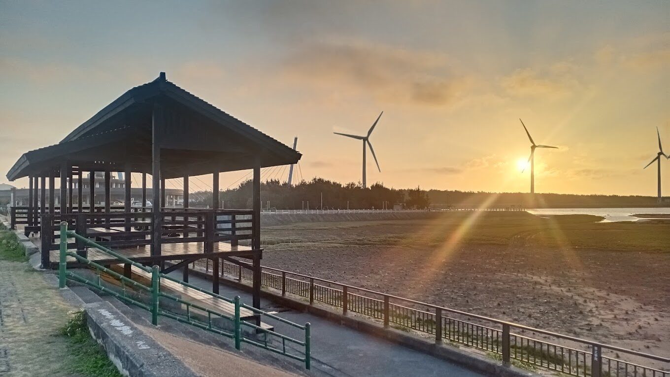 台中戶外景點：高美濕地日落觀賞最佳地點
