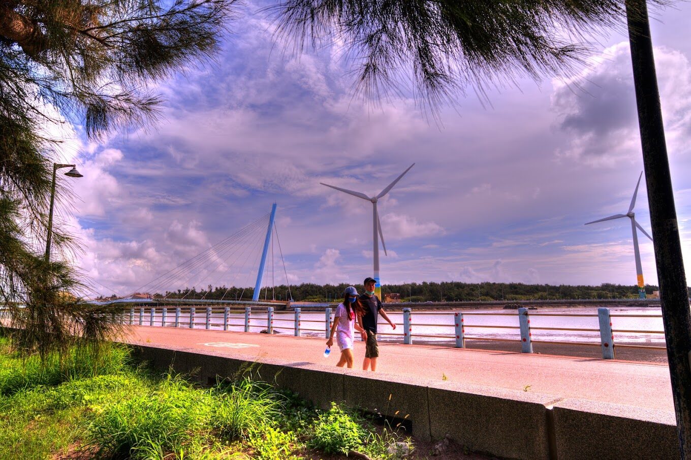 台中戶外景點：高美濕地日落觀賞最佳地點