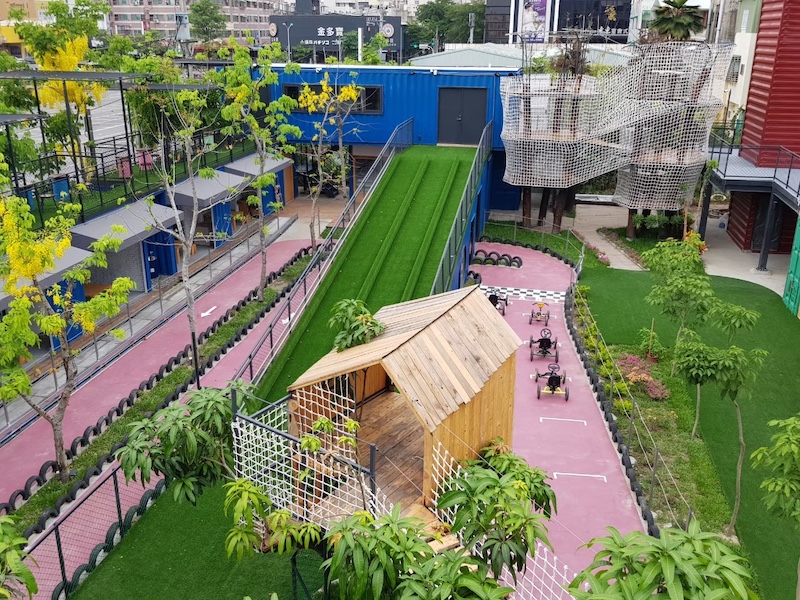 【台南親子景點】2025春節必玩台南貨櫃公園｜最夯5大設施推薦