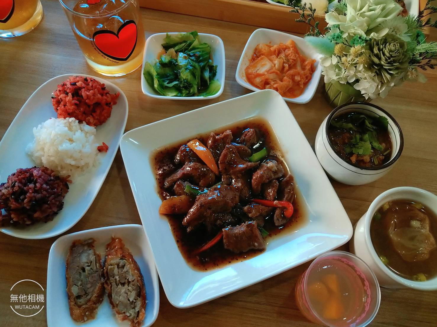 黑胡椒牛柳套餐