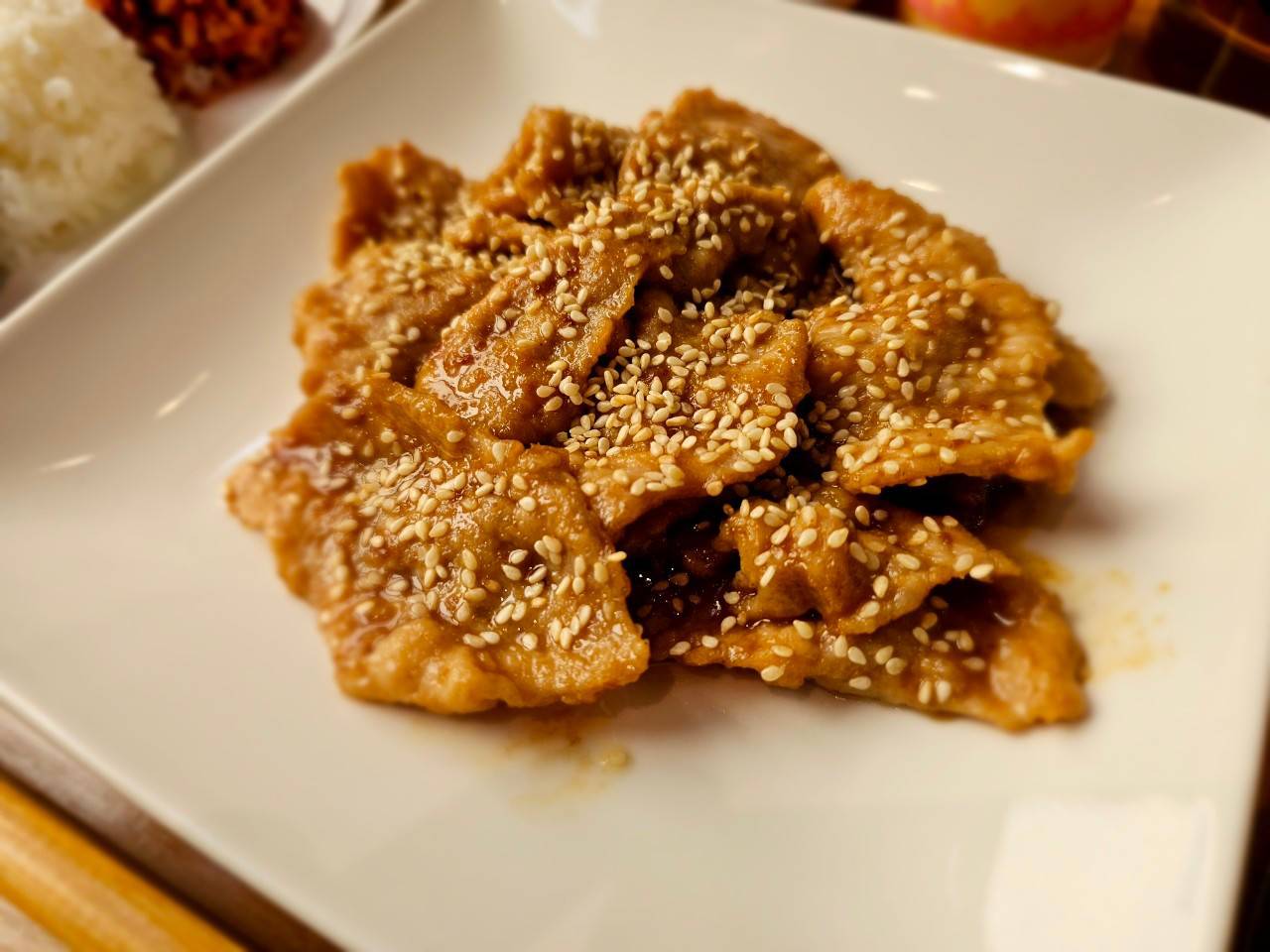 芝麻燒烤豬