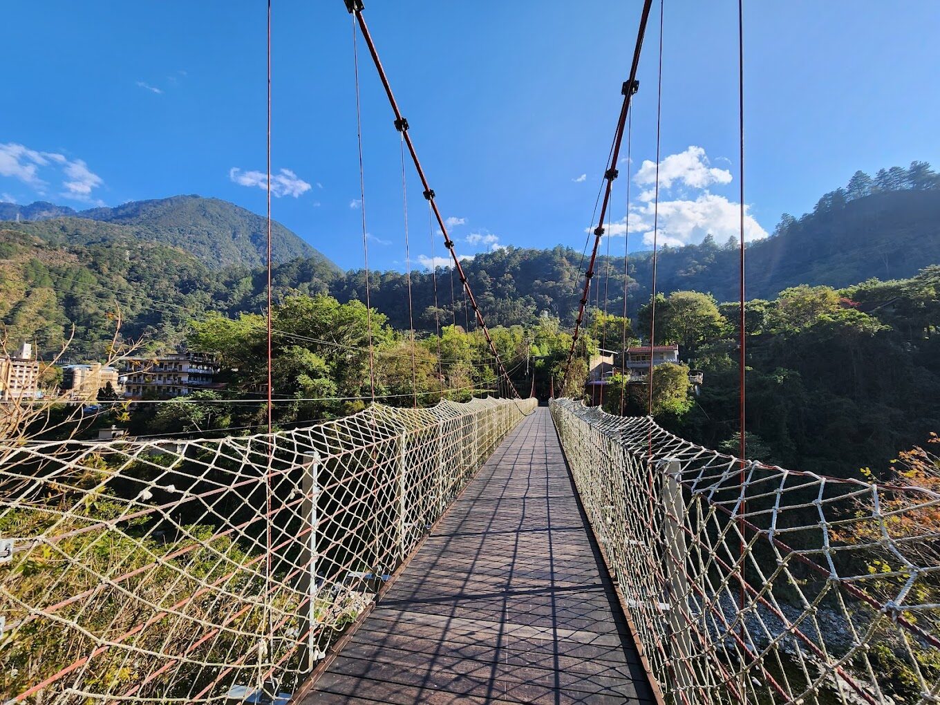 捎來步道沿線景色優美，是谷關健行與深呼吸的首選路線