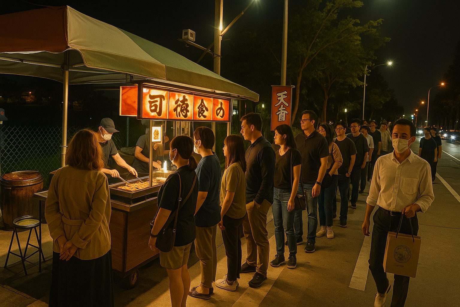 清溝夜市：台灣必訪的隱藏美食天堂