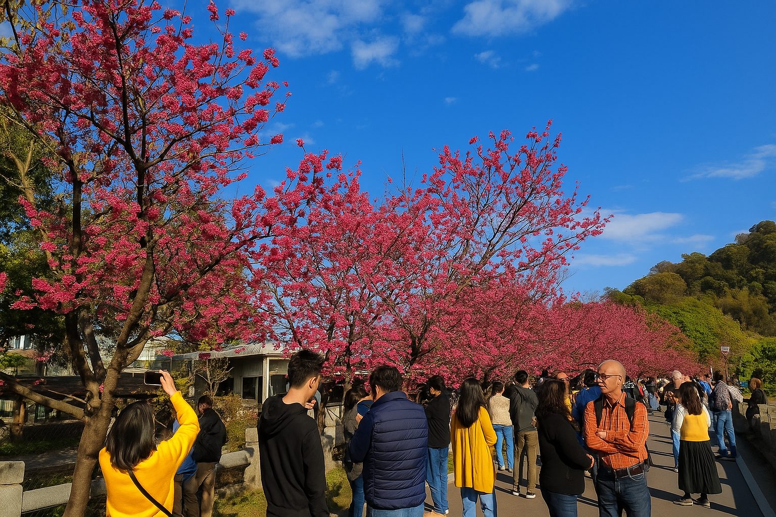 回顧泰安櫻花盛宴：預約不可錯過的美麗景點