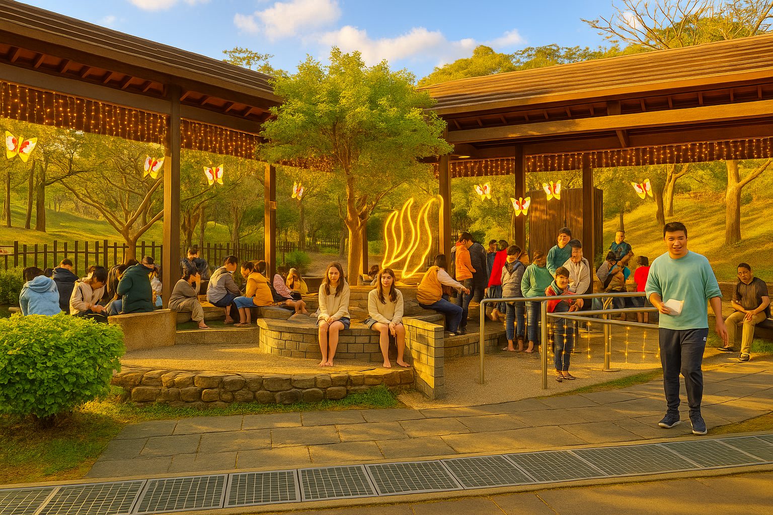 四重溪溫泉公園：免費溫泉泡腳池的完美放鬆地點