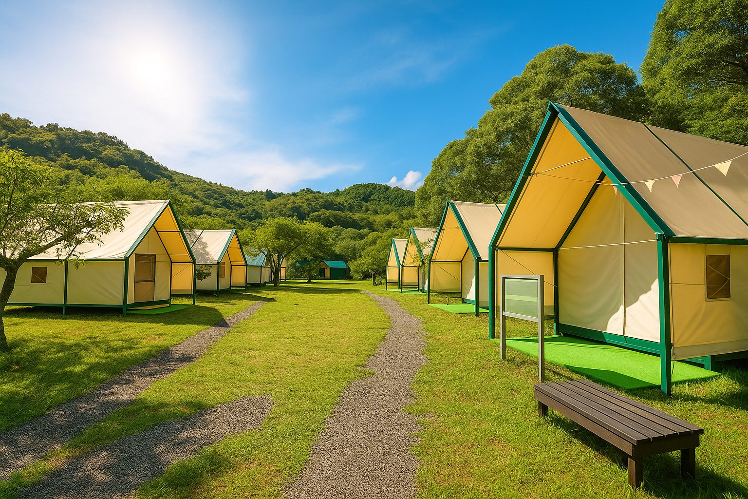 探索露營區：雲霧灣灣、黃金梯田與新興營地