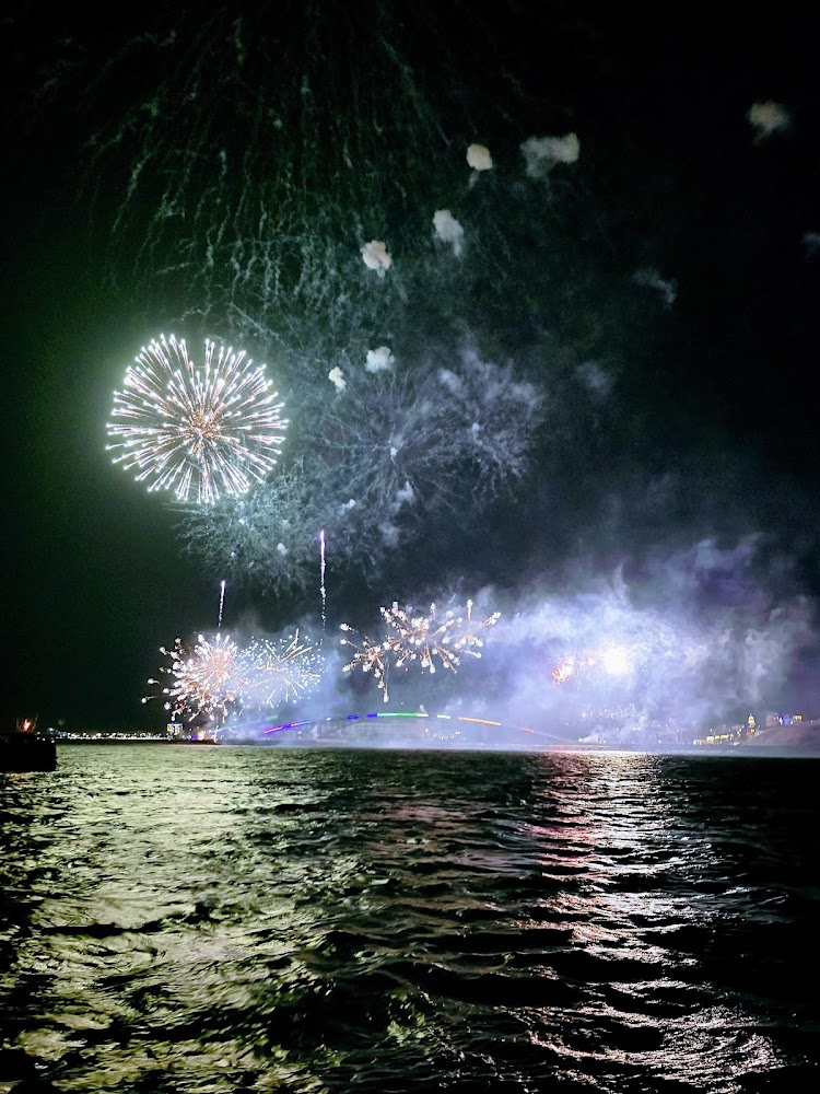 花火節觀音亭晚會現場