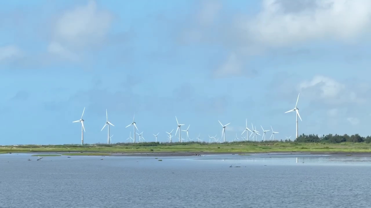 高美濕地木棧道