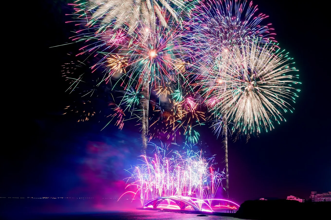 澎湖花火節全攻略｜觀音亭親水遊憩區賞煙火、吃美食、住好房一次搞定！