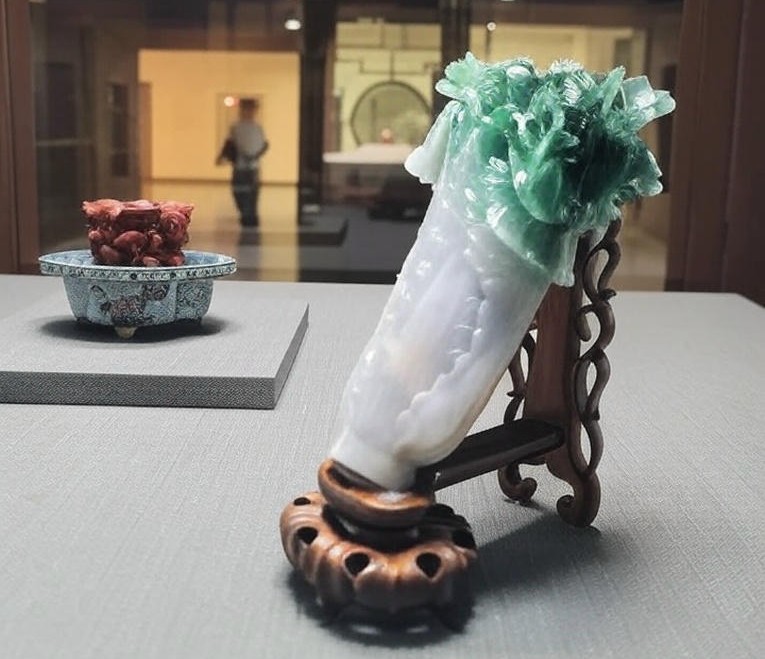故宮人氣最高的國寶文物:翠玉白菜