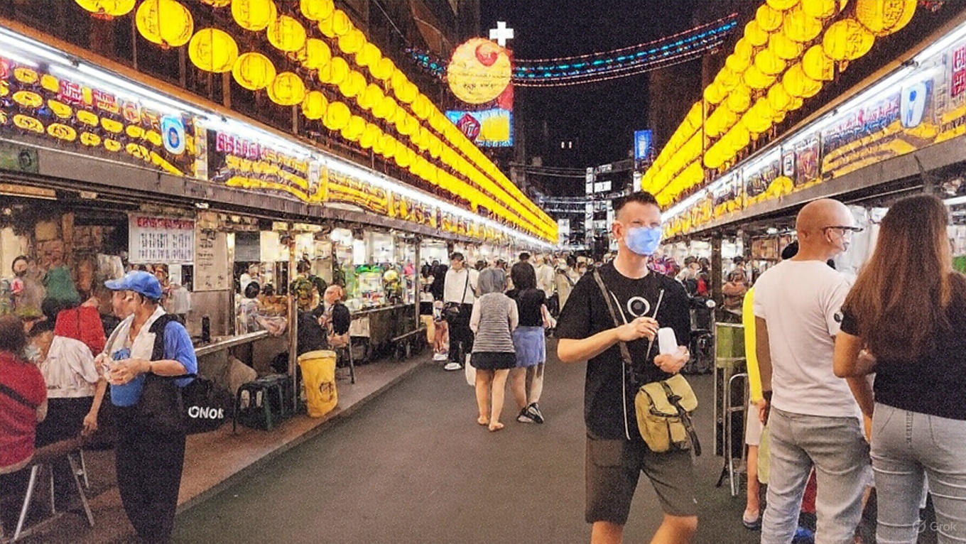 探索基隆廟口夜市：台灣美食的天堂