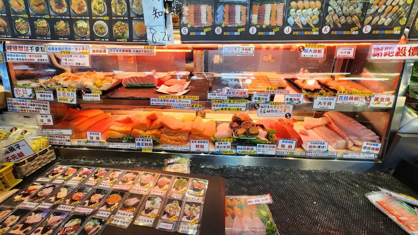 竹圍漁港美食：探索48號搶鮮食堂及附近美味生魚片