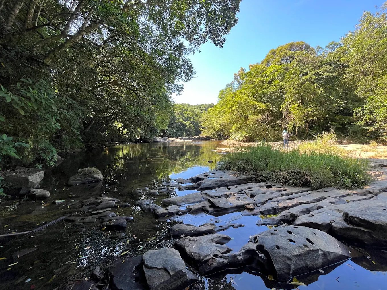 🌿虎豹潭一日遊全攻略：溪谷戲水、親子露營、步道健行一次搞定！