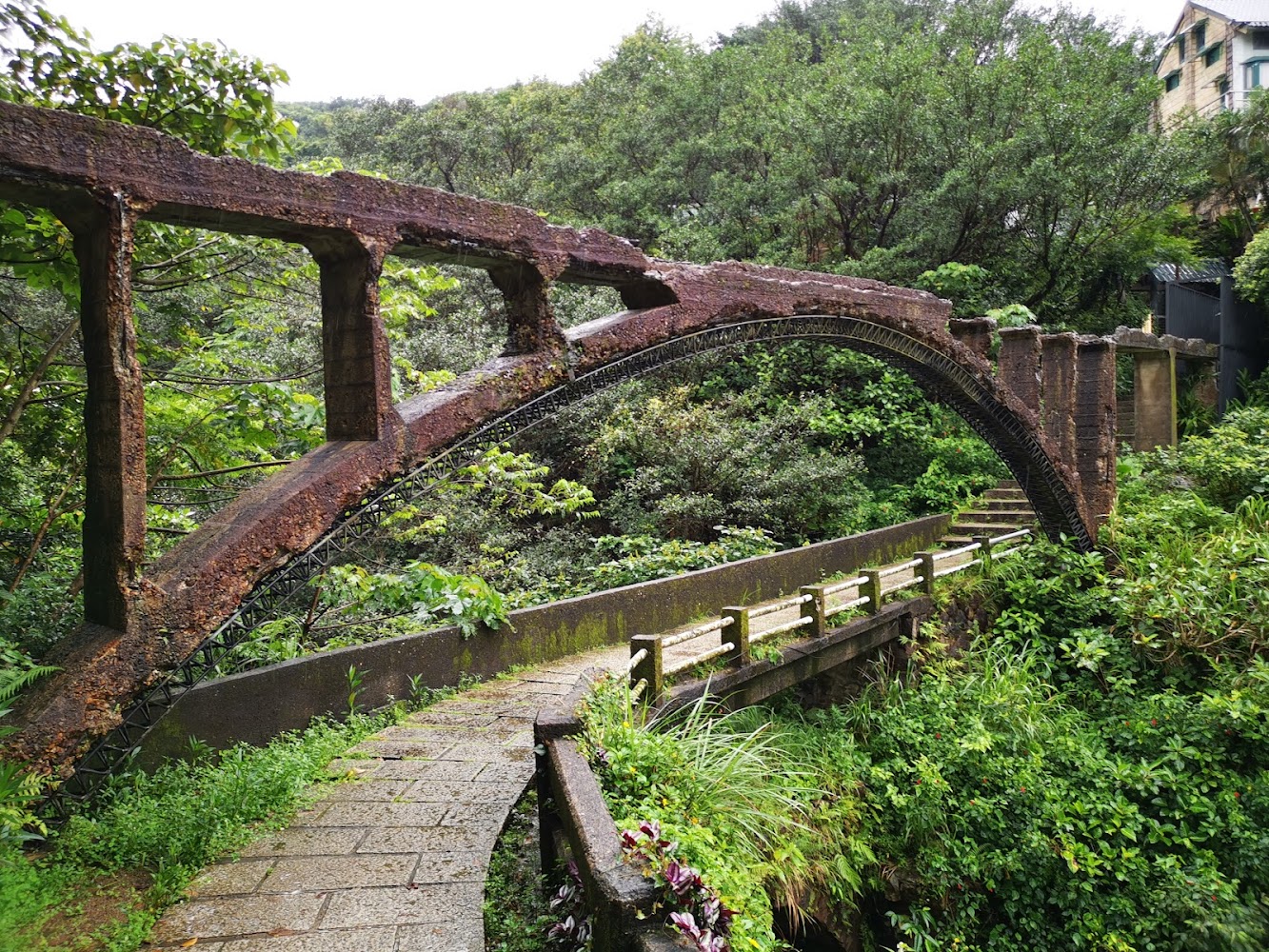 外九份溪圳橋三層橋（黃金橋、三層橋）