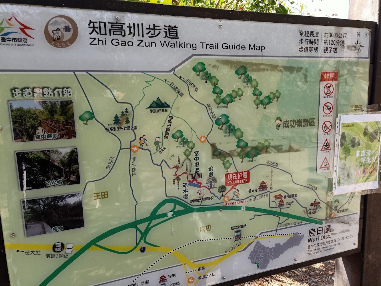 知高圳步道｜探索烏日熱門景點｜必訪的五大公園