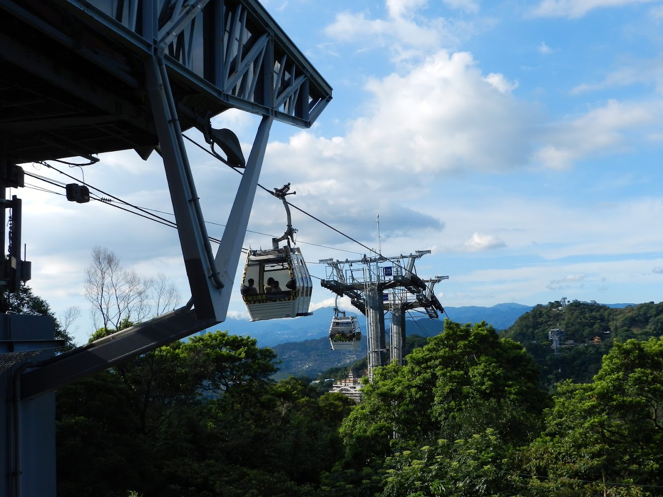 貓空纜車：一次探索台北自然美景的旅程