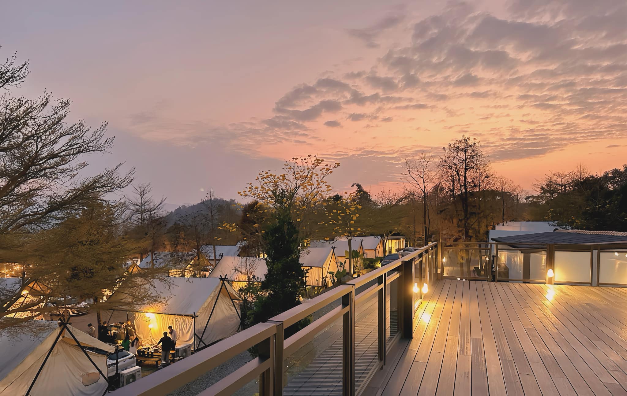 燈火嵐杉野奢露營區｜感受南投山林奢華露營的新體驗