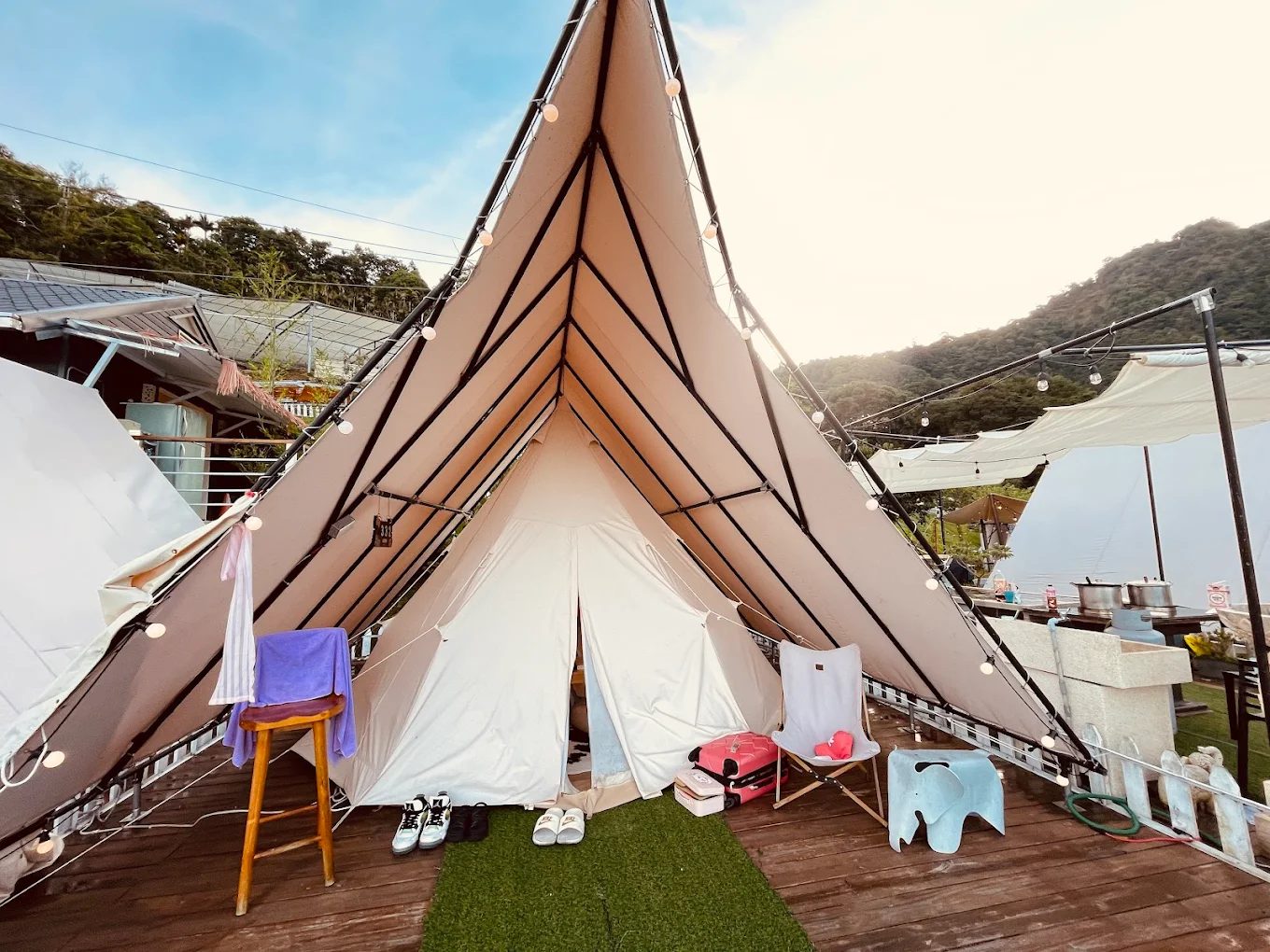 隱身山谷間幽靜放鬆的度假莊園