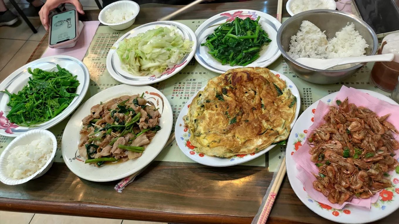 阿輝山產店的高人氣現煮料理