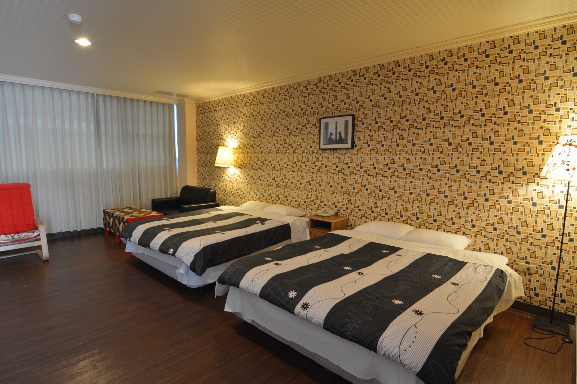 圖／生活大師會館 兩大床房型