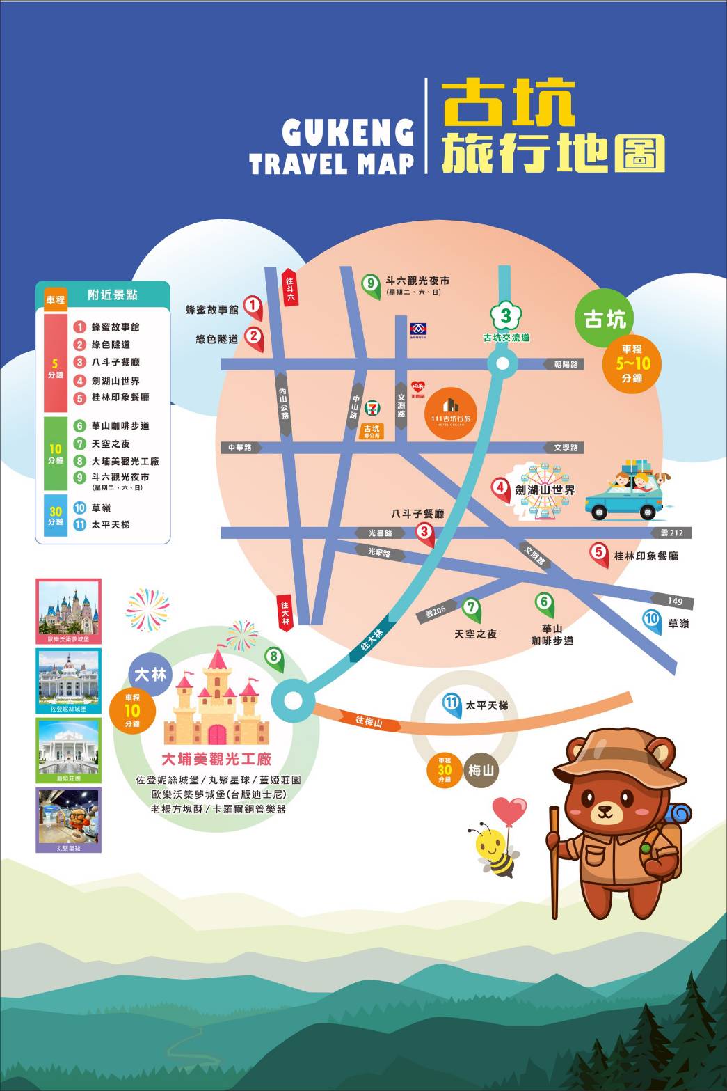 雲林古坑親子小旅行提案｜住宿只要 $1800 起，還送樂園門票＋餐飲優惠！