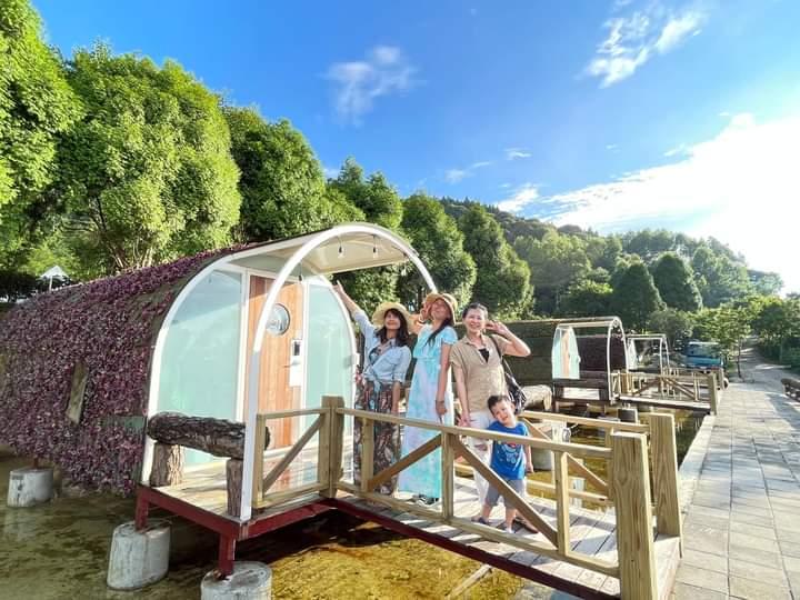 愛上喜翁民宿｜坐擁雲海星空的豪華露營秘境，五峰必住首選！