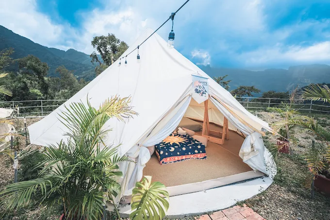 走進苗栗懶人露營的山霧午後，在帳篷與星光之間慢慢住一晚