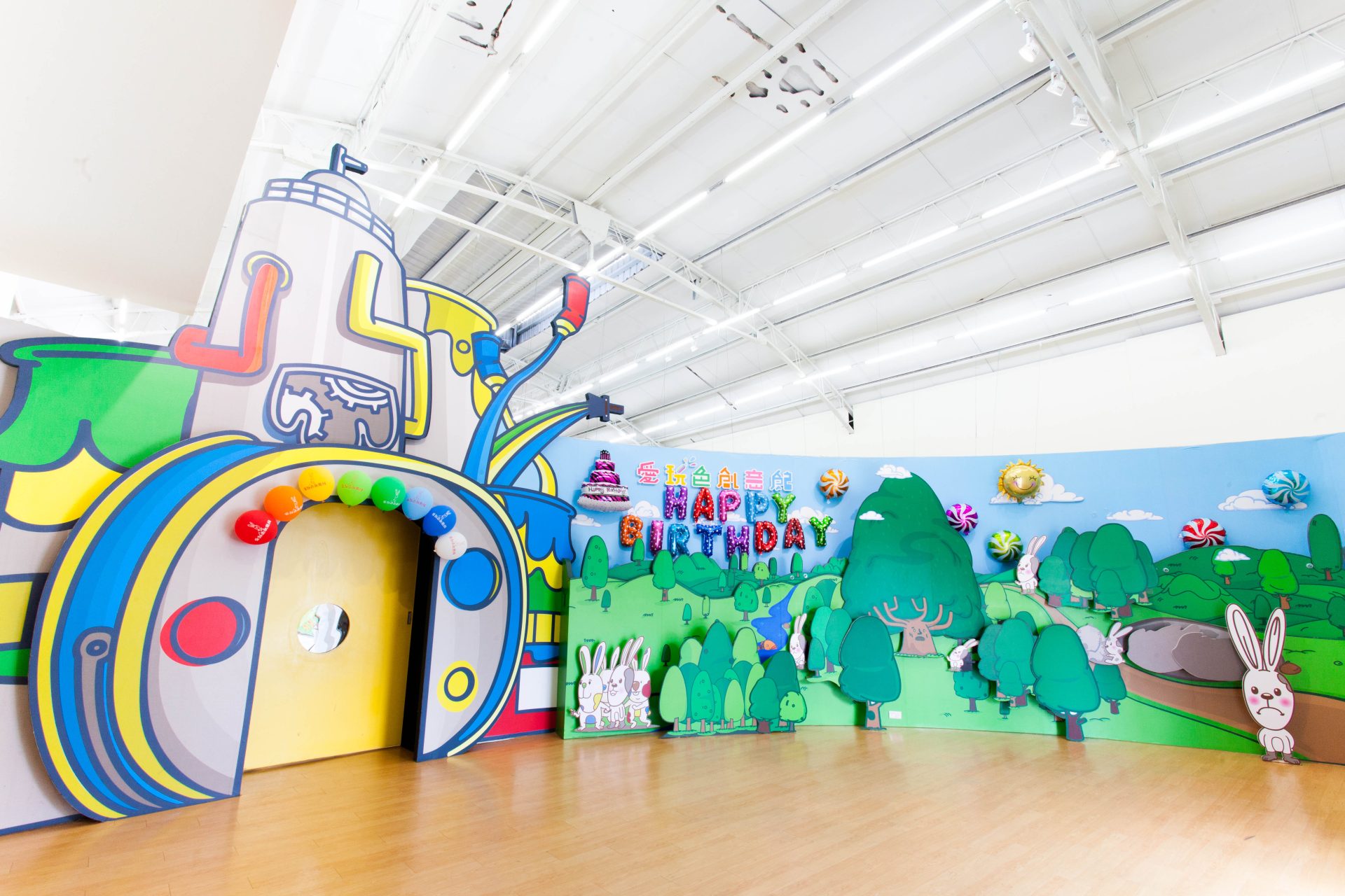 彰化親子旅遊必訪的愛玩色創意館|玩色城堡體驗