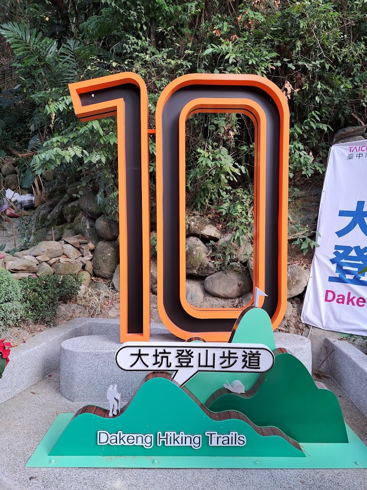 大坑十號步道階梯與周邊綠意