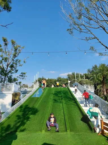 好田森林完美親子一日遊指南｜彰化田尾恐龍樂園、滑草、DIY 一票玩到底！