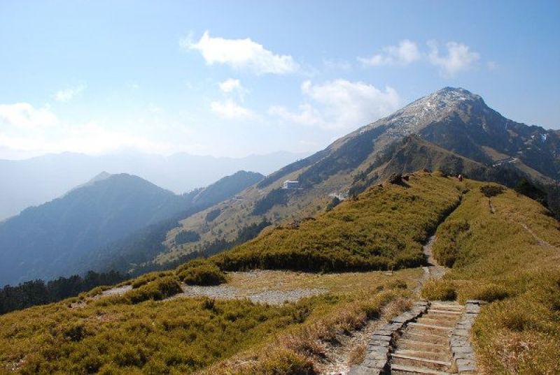 合歡山石門山步道與高山景觀