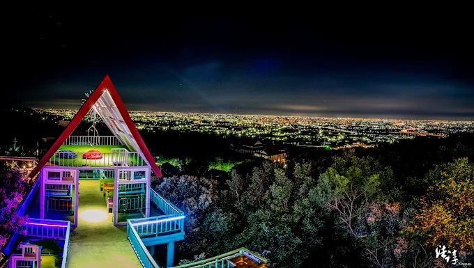 彰化夜景｜最浪漫的觀景餐廳與泡腳秘境一次看！