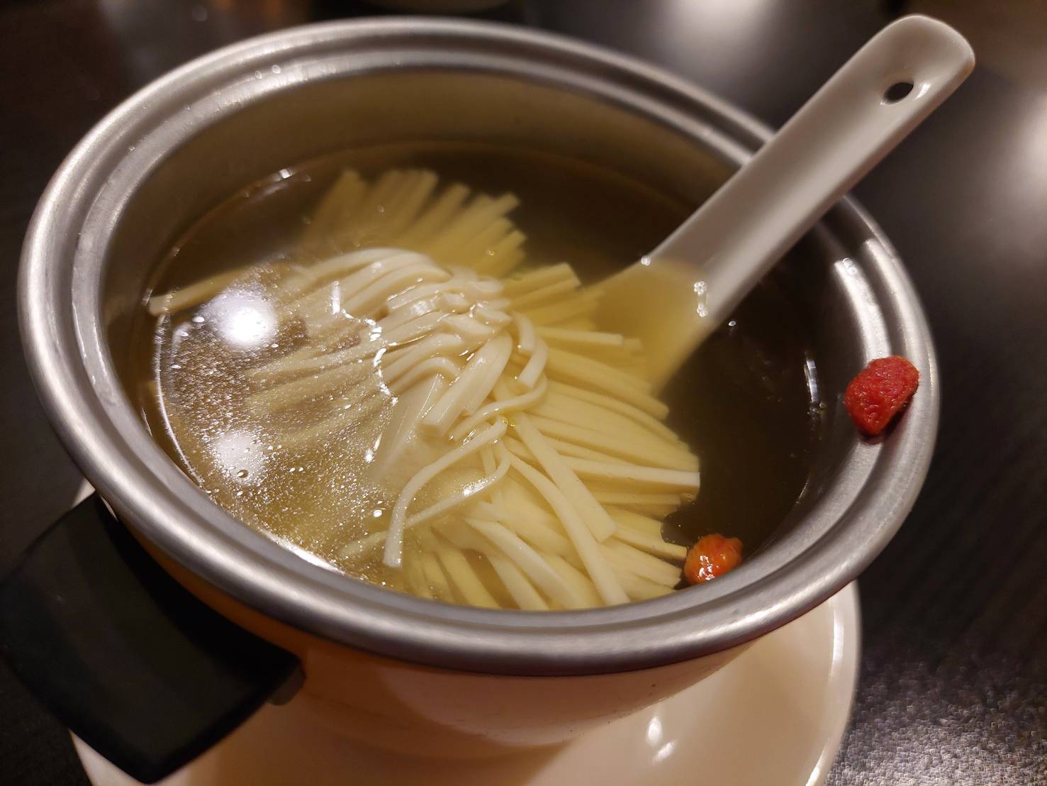 國宴甘貝菊花盅擺盤