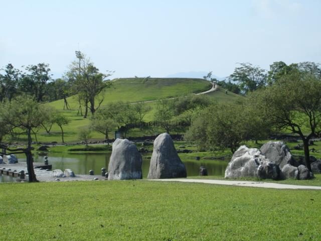 不等花開！羅東櫻花步道＆運動公園，現在去也能拍出好風景