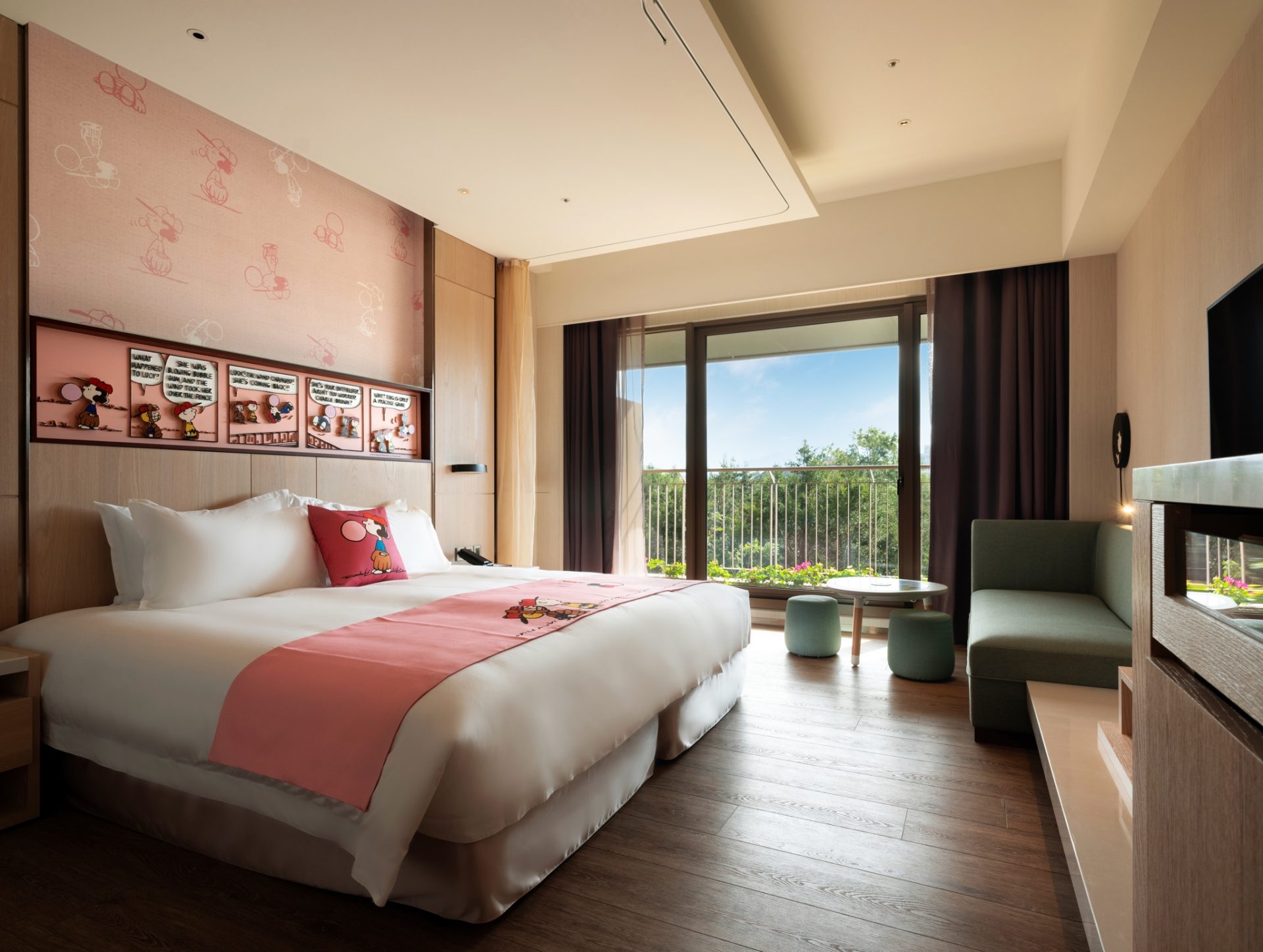 「親子同樂一場全壘打！」帶孩子住進桃園名人堂花園大飯店，體驗棒球與史努比的假期