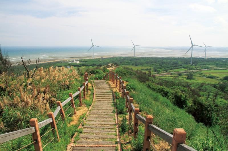 苗栗後龍好望角風景區：海風、風車與浪漫日落秘境
