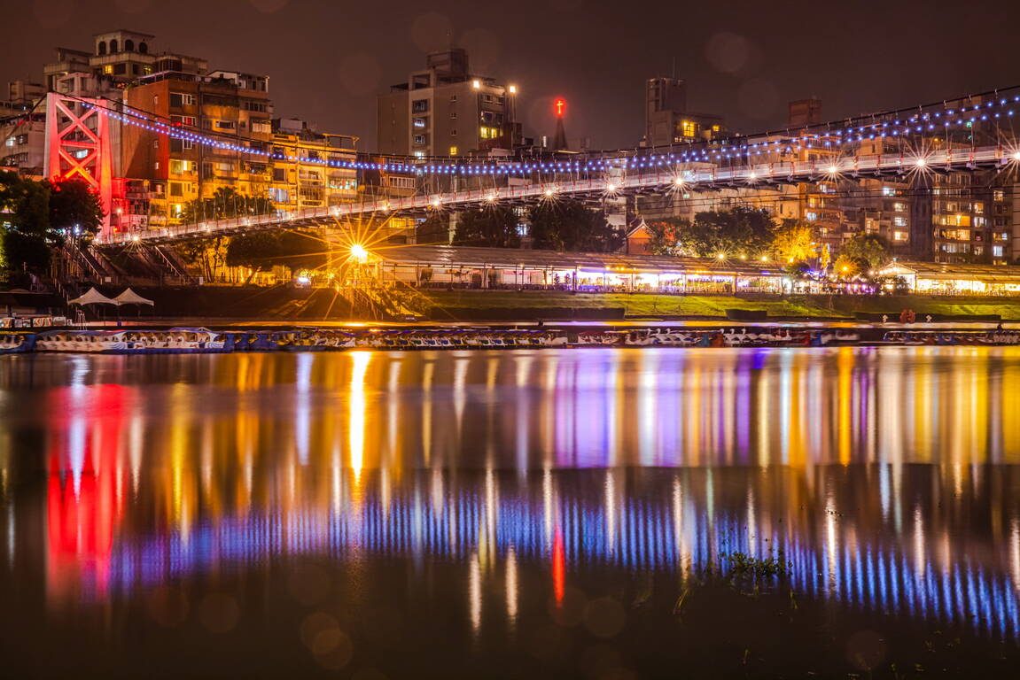 一趟旅程，兩種風景：碧潭的晨光與九份的夜色，收集新北的浪漫碎片