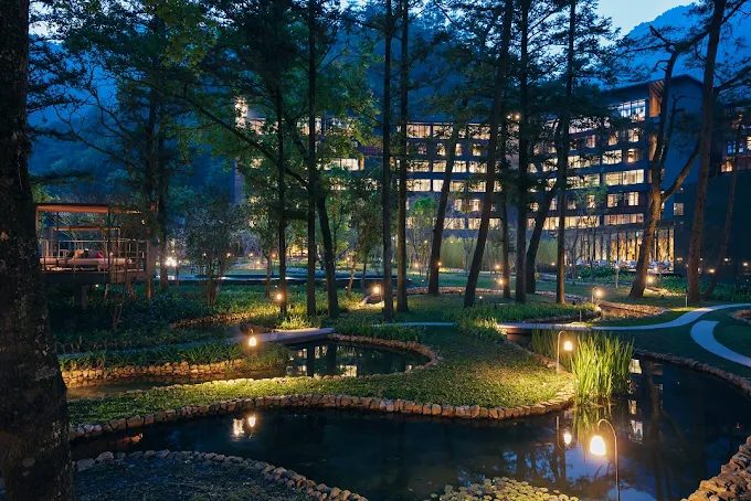 虹夕諾雅谷關｜山林中的五星級日式奢華湯宿，一次滿足泡湯與山景享受