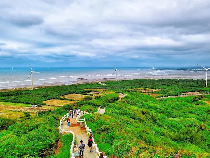 《海線的風再起時》｜苗栗後龍好望角，風車追夕陽的秘境一日遊