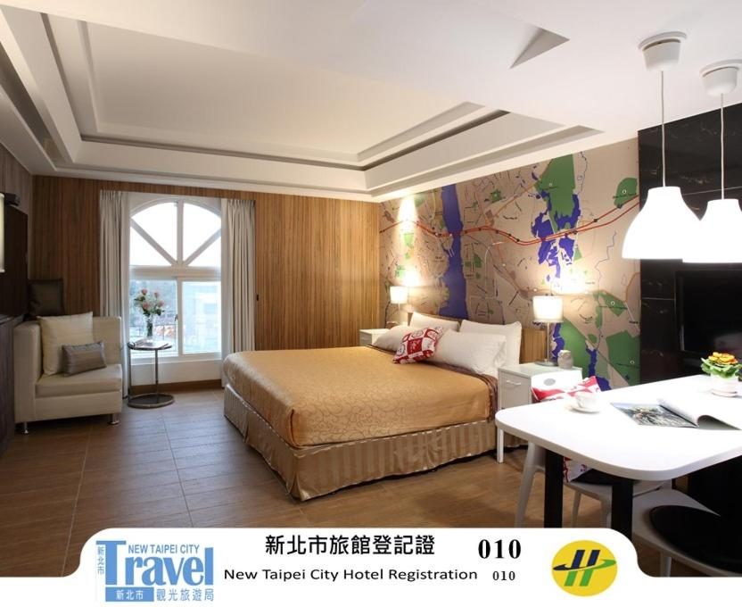 夕陽配房景才是浪漫盡頭|淡水住宿推薦,用一間房換回你的「川流不息」黃金時刻