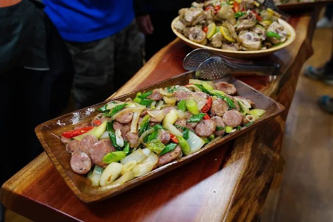 奧萬大森林小舖外觀，販售紀念品與輕食