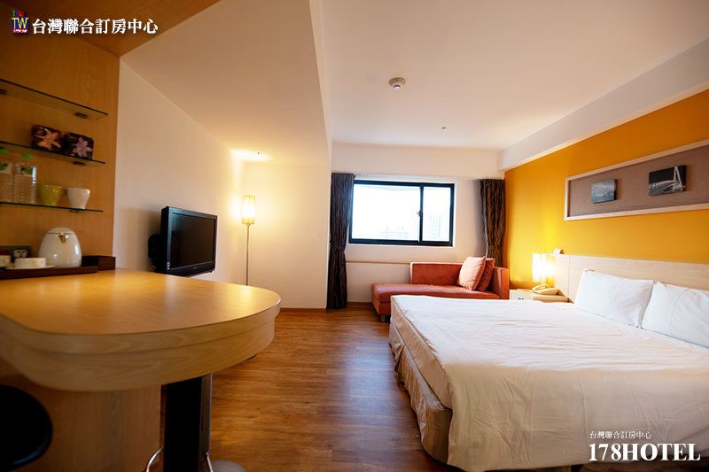 淡水島宇居酒店外觀與景緻