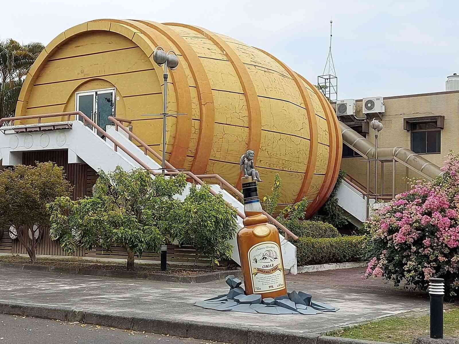 南投酒廠展示專業的釀酒技術與榮獲國際肯定的精品威士忌