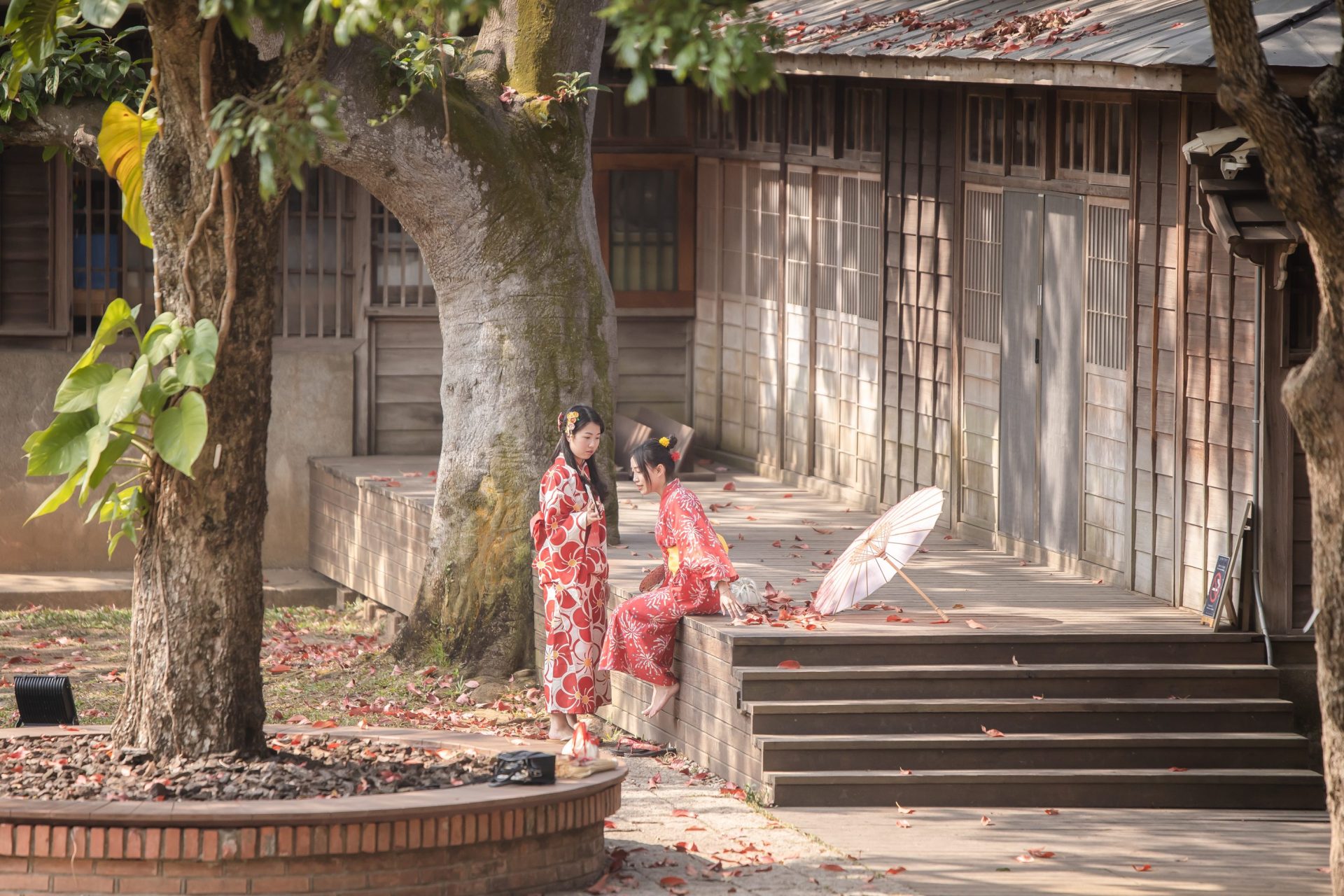 把腳步放慢走一趟嘉義文化散策，穿過花磚與日式庭院感受時間流動