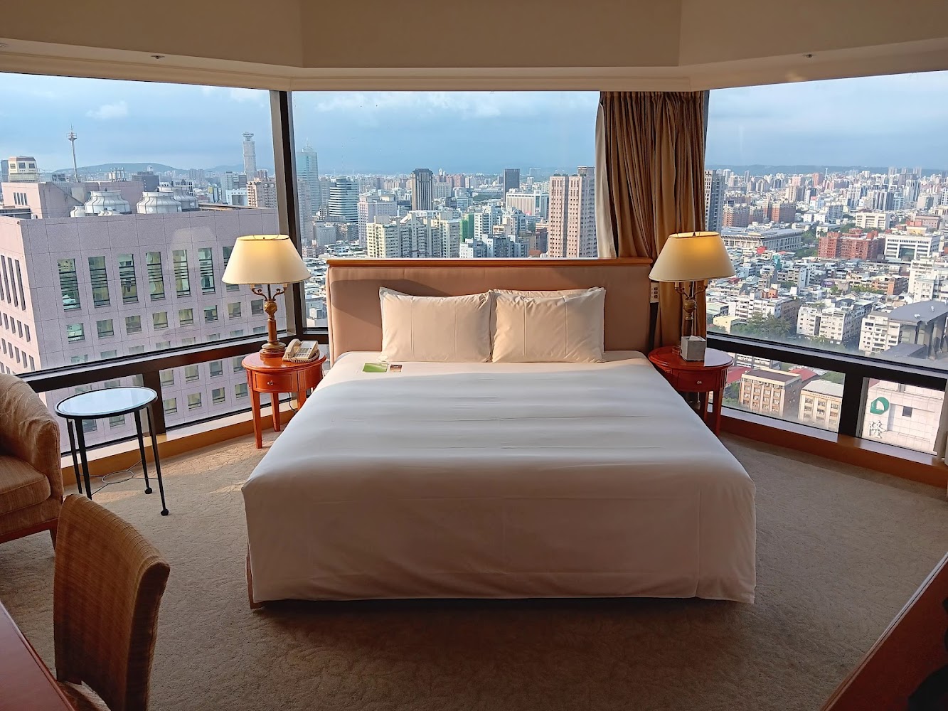 寒軒國際大飯店高樓層景觀房型